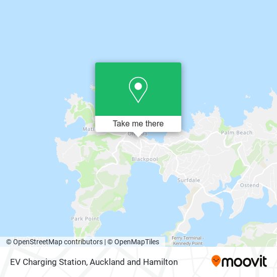 EV Charging Station map