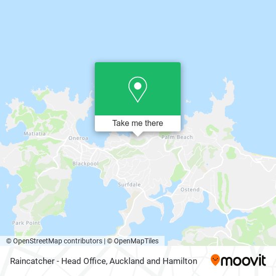 Raincatcher - Head Office map