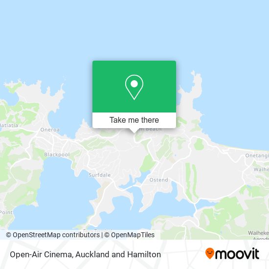 Open-Air Cinema map