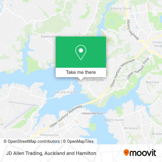 JD Allen Trading map