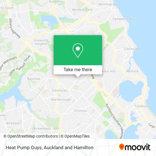 Heat Pump Guys map