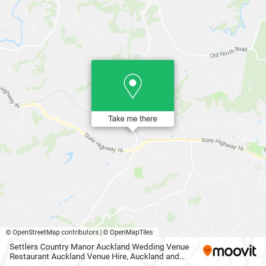 Settlers Country Manor Auckland Wedding Venue Restaurant Auckland Venue Hire map