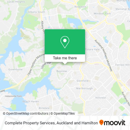 Complete Property Services map