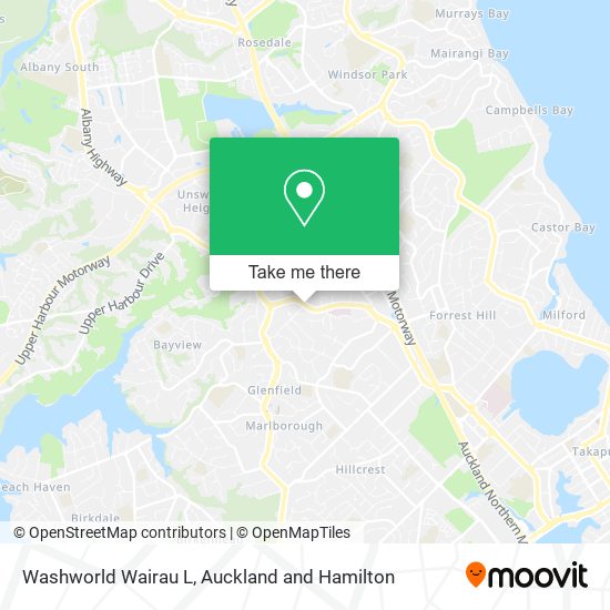 Washworld Wairau L地图