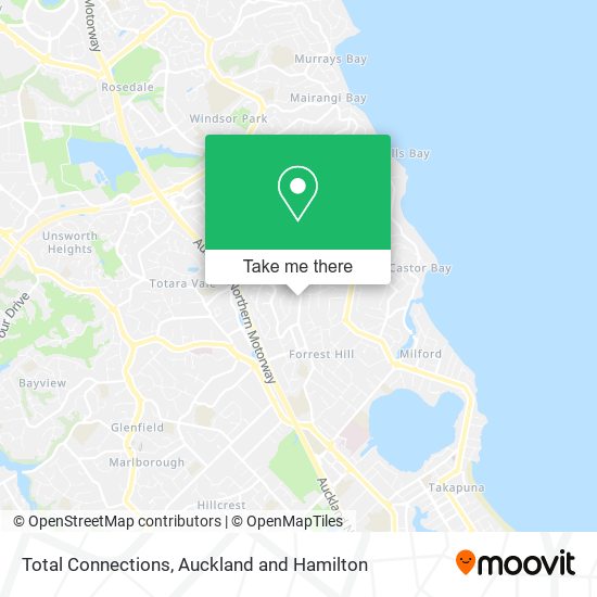 Total Connections map