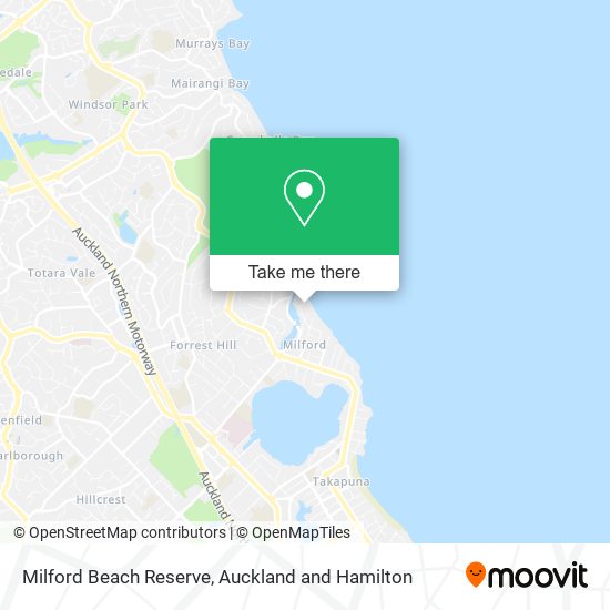Milford Beach Reserve地图