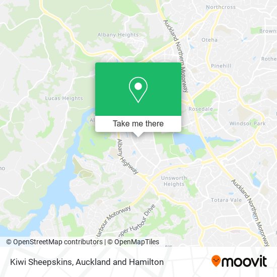 Kiwi Sheepskins map
