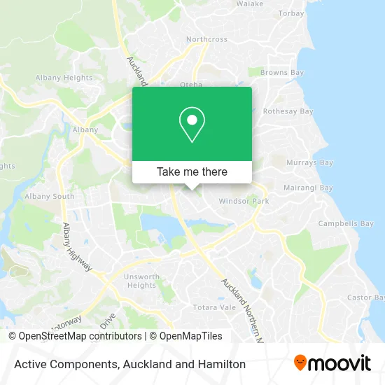 Active Components map