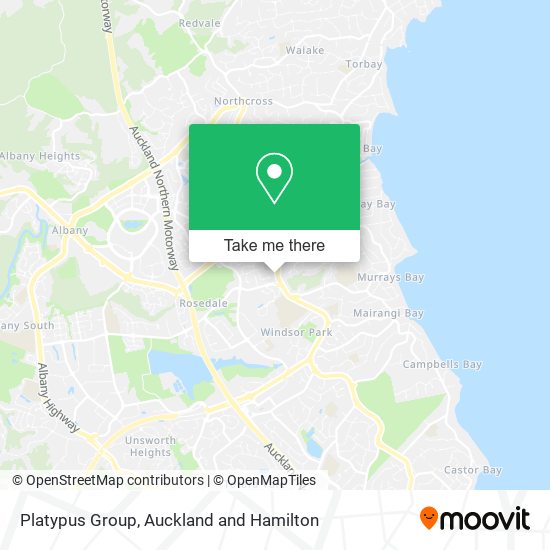 Platypus Group map