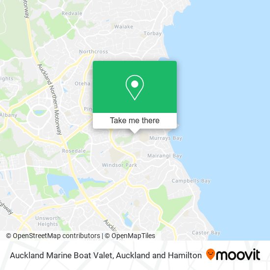 Auckland Marine Boat Valet地图