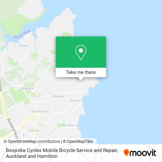 Bespoke Cycles Mobile Bicycle Service and Repair map
