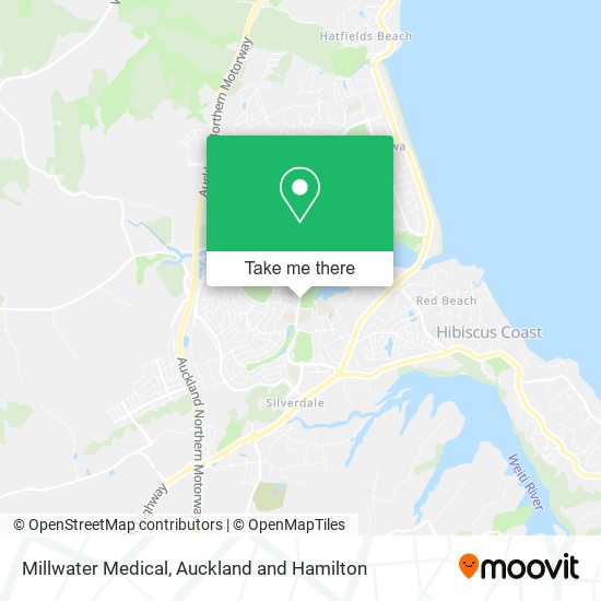 Millwater Medical map