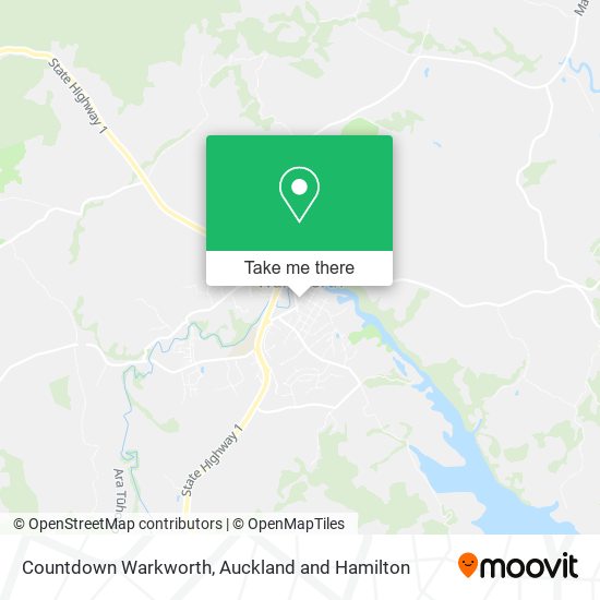 Countdown Warkworth map