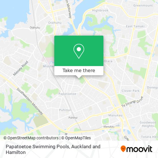 Papatoetoe Swimming Pools地图