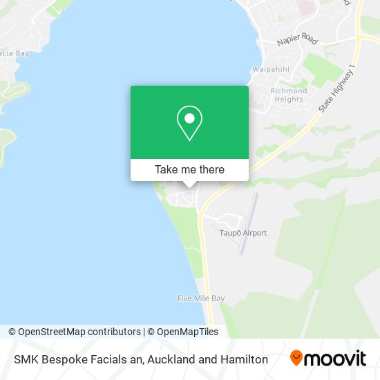 SMK Bespoke Facials an map