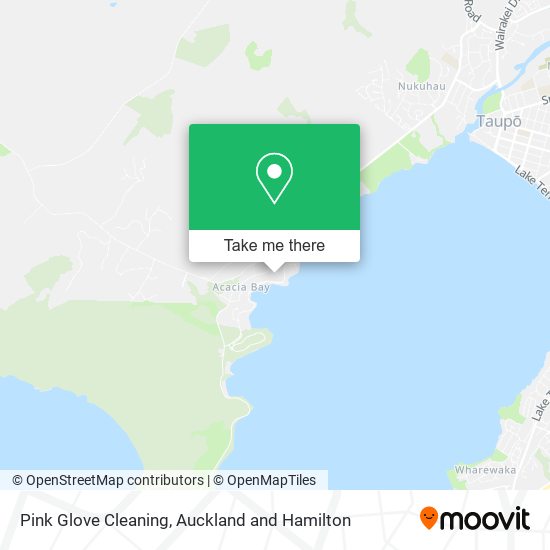 Pink Glove Cleaning map