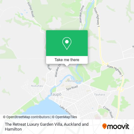 The Retreat Luxury Garden Villa map