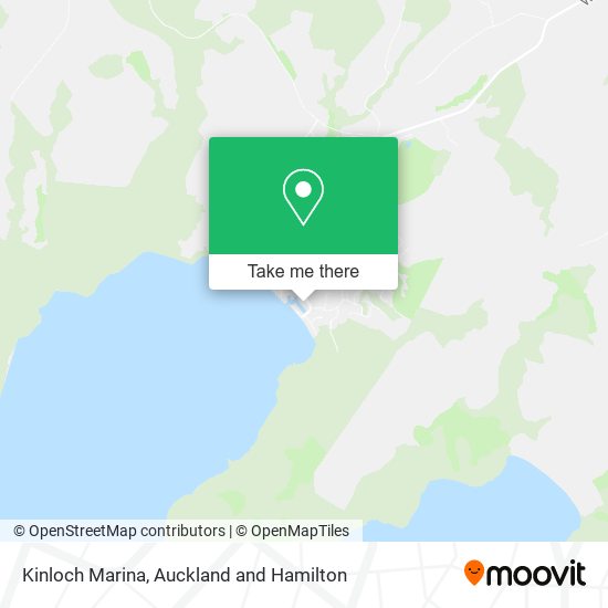 Kinloch Marina map