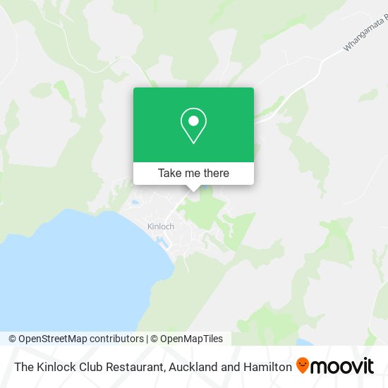The Kinlock Club Restaurant map