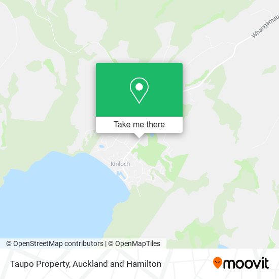 Taupo Property map