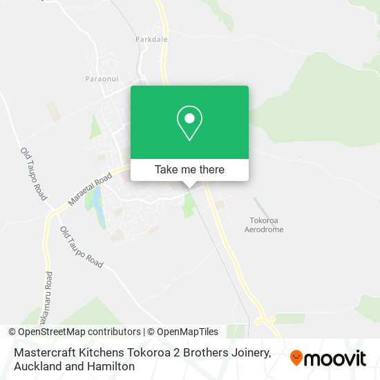 Mastercraft Kitchens Tokoroa 2 Brothers Joinery map