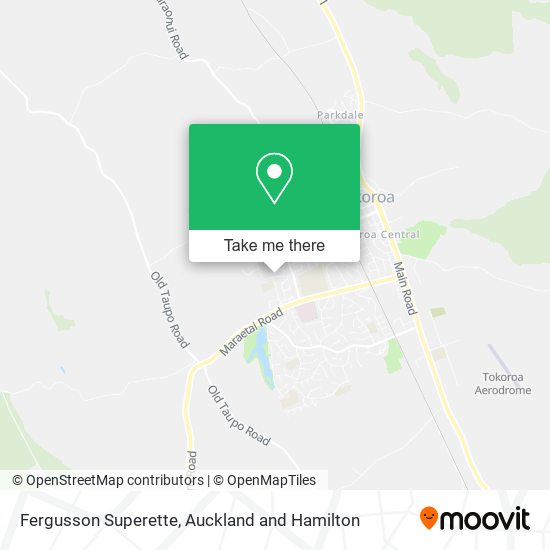 Fergusson Superette map