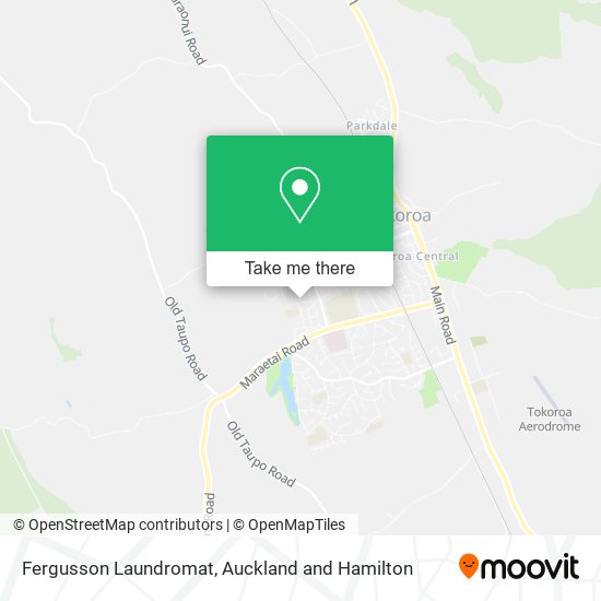 Fergusson Laundromat map