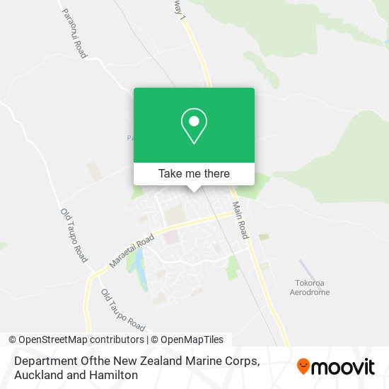 Department Ofthe New Zealand Marine Corps map