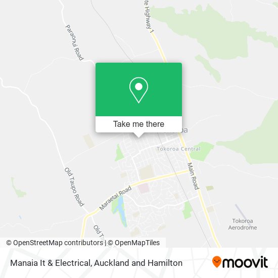 Manaia It & Electrical map