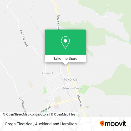Gregs Electrical map