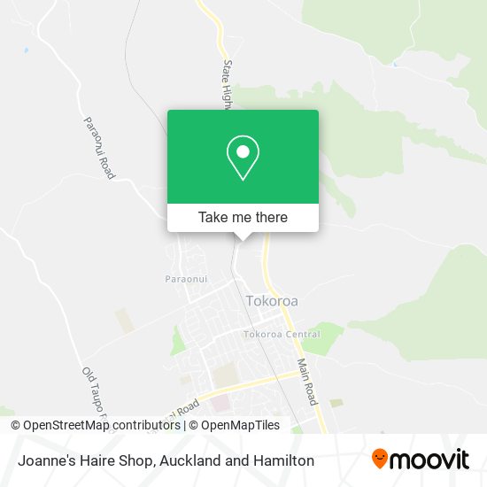 Joanne's Haire Shop map