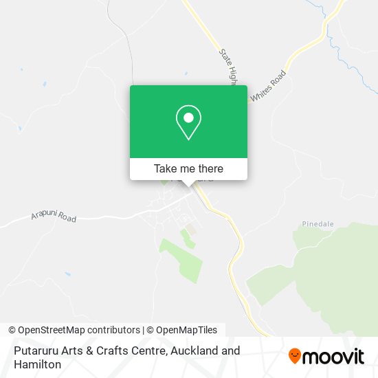 Putaruru Arts & Crafts Centre map