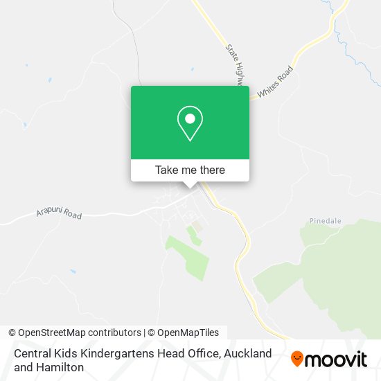 Central Kids Kindergartens Head Office map