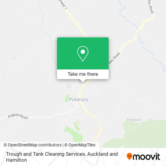 Trough and Tank Cleaning Services map