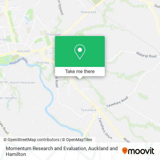 Momentum Research and Evaluation map