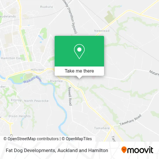 Fat Dog Developments map