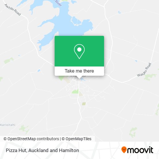 Pizza Hut map