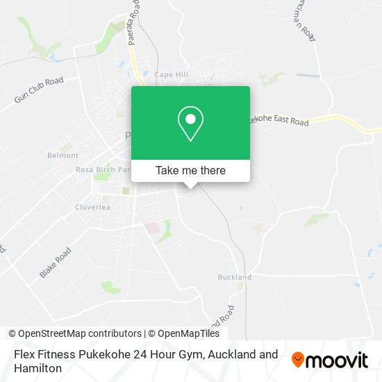 Flex Fitness Pukekohe 24 Hour Gym地图