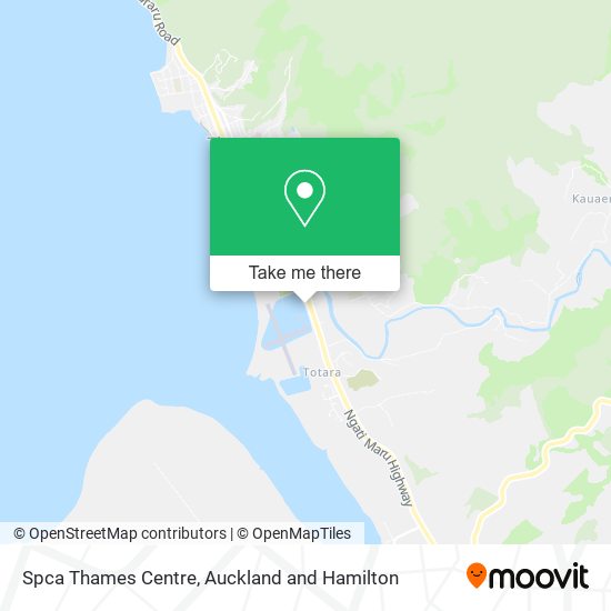 Spca Thames Centre map