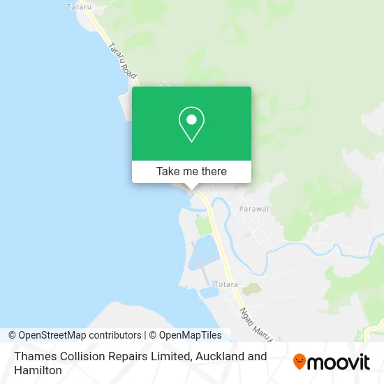 Thames Collision Repairs Limited map