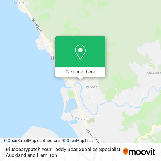 Bluebearypatch Your Teddy Bear Supplies Specialist map