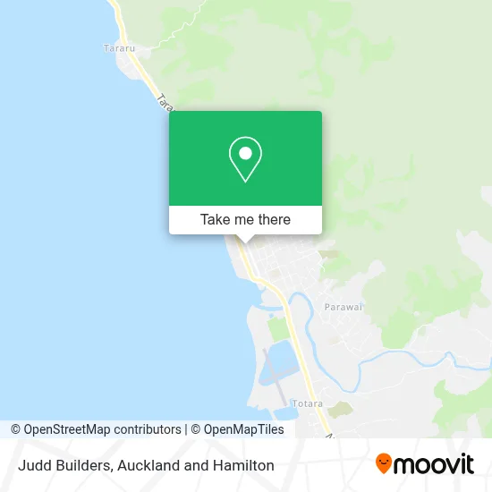 Judd Builders map