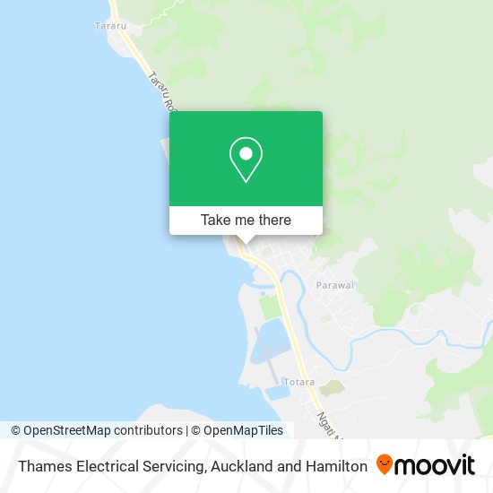 Thames Electrical Servicing map