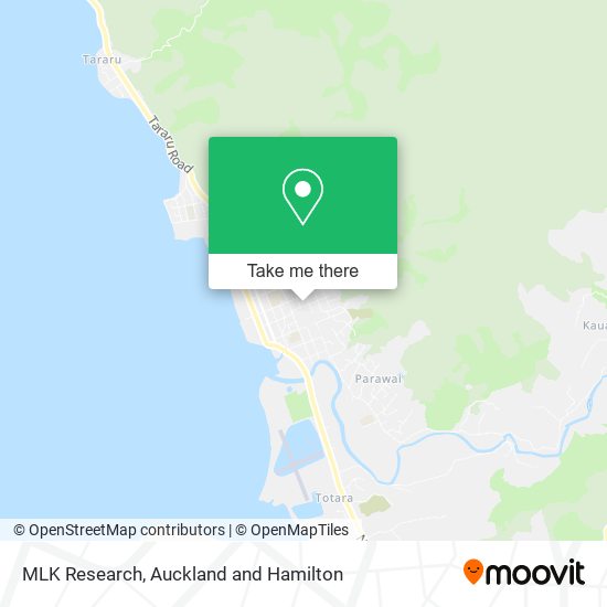 MLK Research map