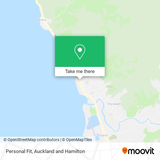 Personal Fit map