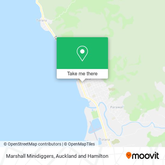 Marshall Minidiggers map