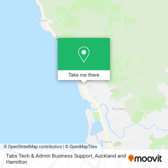 Tabs Tech & Admin Business Support map