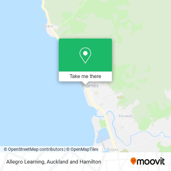 Allegro Learning map