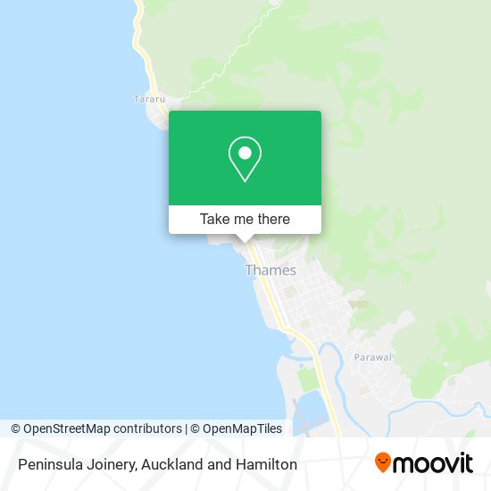 Peninsula Joinery map