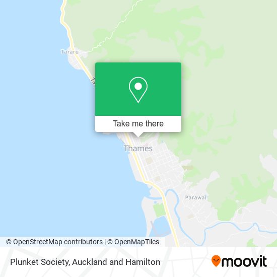Plunket Society map